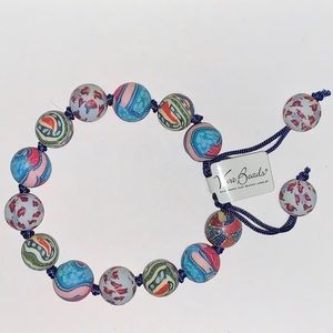 VivaBeads Chunky Tie Handmade Bracelet NWT